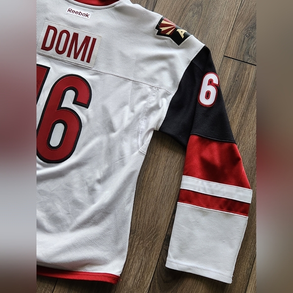 Arizona Coyotes Signed Max Domi Reebok Jersey Women's Size XXL - Picture 8 of 9